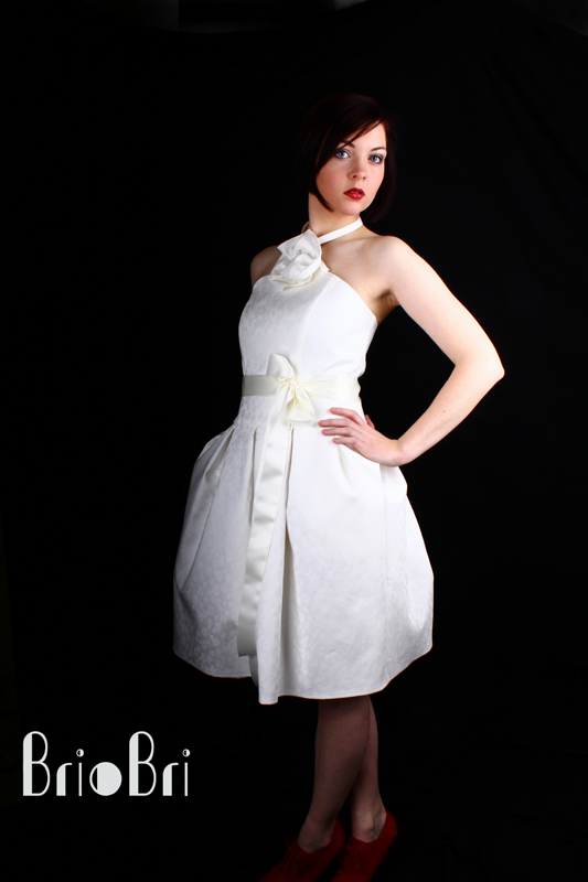 50er Jahre Hochzeitskleid Briobri Modedesign